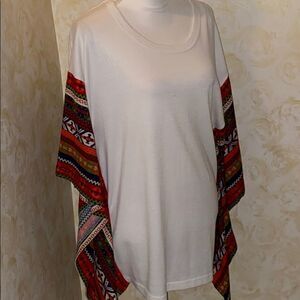 NWOT!! Just Funky Aztec Top!